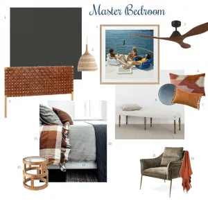 Master Interior Design Mood Board by emmagaggin on Style Sourcebook