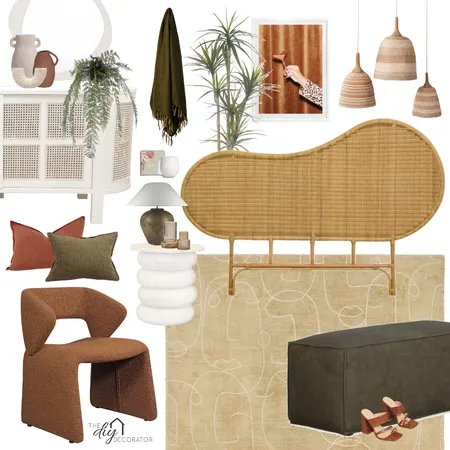 Earth tones Interior Design Mood Board by Thediydecorator on Style Sourcebook