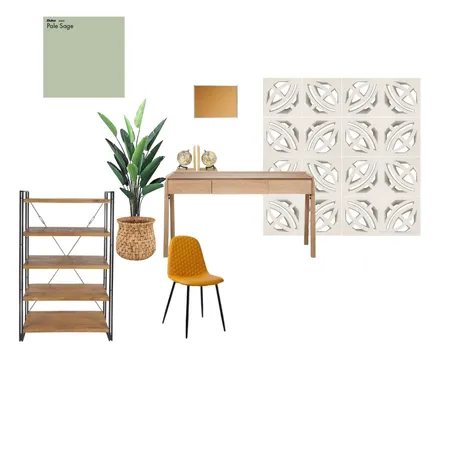 פינת עבודה Interior Design Mood Board by MICHALN on Style Sourcebook