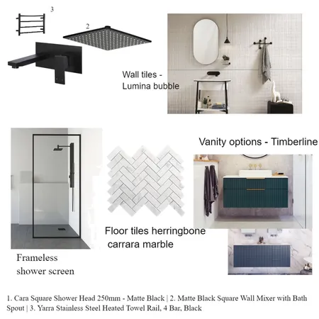 Ensuite Interior Design Mood Board by MichaelaChilcott on Style Sourcebook