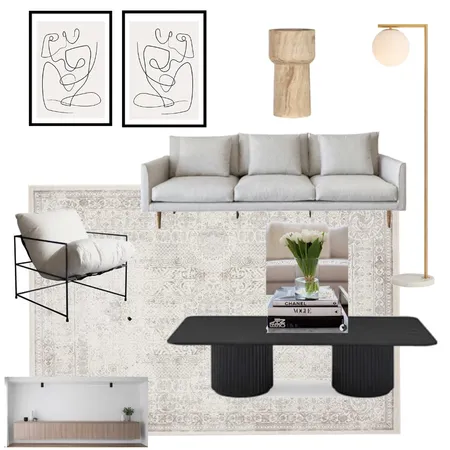 Barton Street Living Room Interior Design Mood Board by Georgie Kate on Style Sourcebook