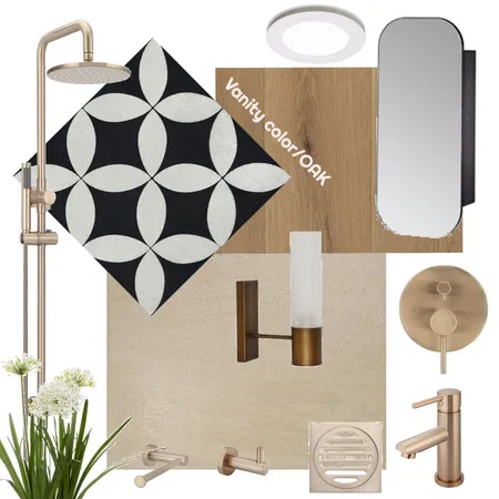 Nicolas bathroom Interior Design Mood Board by Blu Interior Design on Style Sourcebook