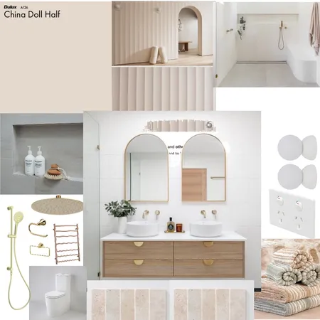 ensuite Interior Design Mood Board by TMP on Style Sourcebook