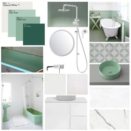 Eulo St main bathroom Inso #2 Interior Design Mood Board by brigid on Style Sourcebook