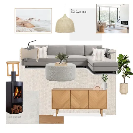 Earthy Australian Living Room Interior Design Mood Board by Hails11 on Style Sourcebook