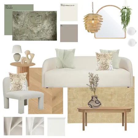 Sample board Interior Design Mood Board by Sophie Li on Style Sourcebook