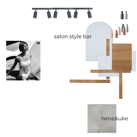 Flipped hair style bar Interior Design Mood Board by nene&uke on Style Sourcebook