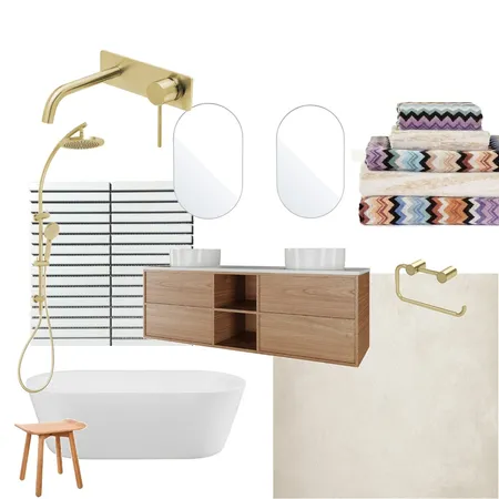 Main Bathroom Interior Design Mood Board by BarubyBlvd on Style Sourcebook