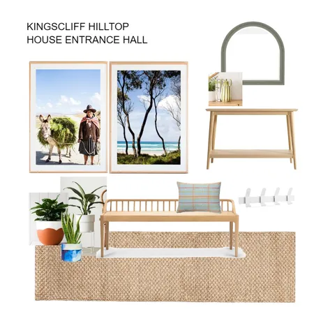 Kingscliff Hilltop House Entrance Hallway Interior Design Mood Board by hemko interiors on Style Sourcebook