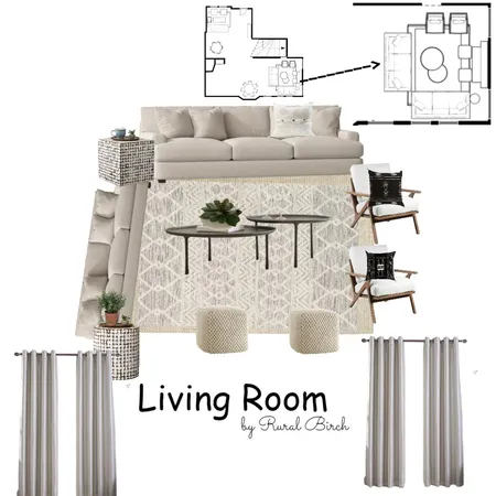 Living Room Interior Design Mood Board by KennedyInteriors on Style Sourcebook