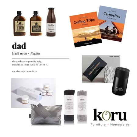 Fathers Day Post Interior Design Mood Board by bronteskaines on Style Sourcebook