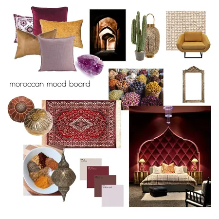 Moroccan Mood Board Interior Design Mood Board by Jo23 on Style Sourcebook