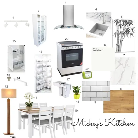 Mickey's Kitchen new Interior Design Mood Board by leoel6 on Style Sourcebook