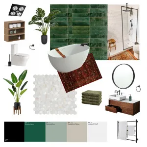 Styleboard Bathroom #2 Interior Design Mood Board by casswetz on Style Sourcebook