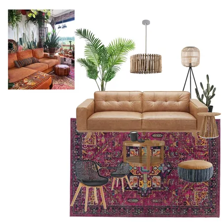 colorful boho Interior Design Mood Board by TranquilHome on Style Sourcebook