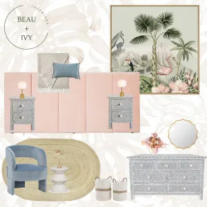 Palm Springs Bedroom Interior Design Mood Board by Beau+Ivy Interiors on Style Sourcebook
