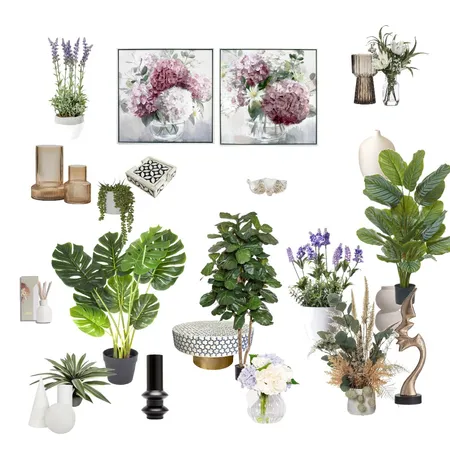 Plant Board Interior Design Mood Board by PhoebeW on Style Sourcebook