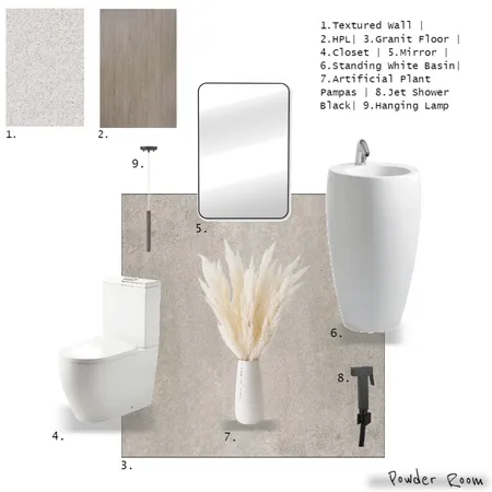Powder Room Interior Design Mood Board by shania_aisyah on Style Sourcebook