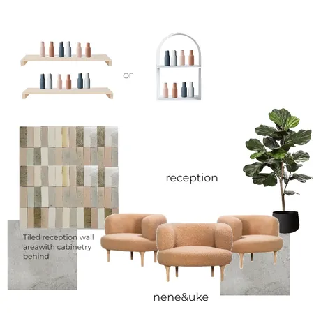 Femanine light Reception with chair Interior Design Mood Board by nene&uke on Style Sourcebook