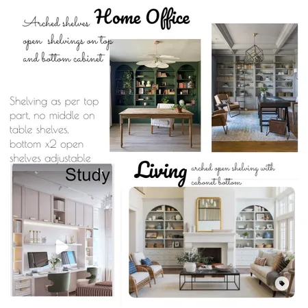 Study, Office, Living Mt Waverley Interior Design Mood Board by HomelyAddiction on Style Sourcebook