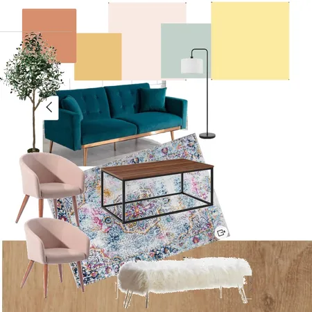 Airbnb Living Room Interior Design Mood Board by shawnahollett on Style Sourcebook