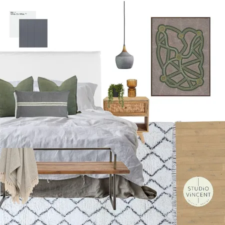 Cozy Bedroom 2 Aboriginal Art Interior Design Mood Board by Studio Vincent on Style Sourcebook