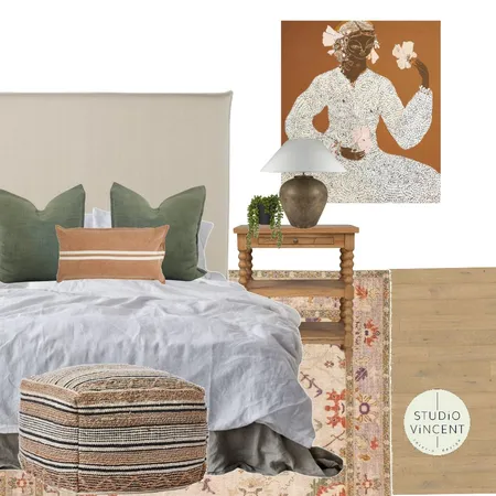 Cozy Bedroom Spring Interior Design Mood Board by Studio Vincent on Style Sourcebook