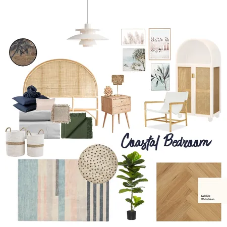 Coastal Bedroom Interior Design Mood Board by Lebo on Style Sourcebook