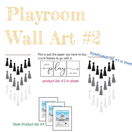 Marina Playroom Wall art choice #2 Interior Design Mood Board by proorganizer on Style Sourcebook