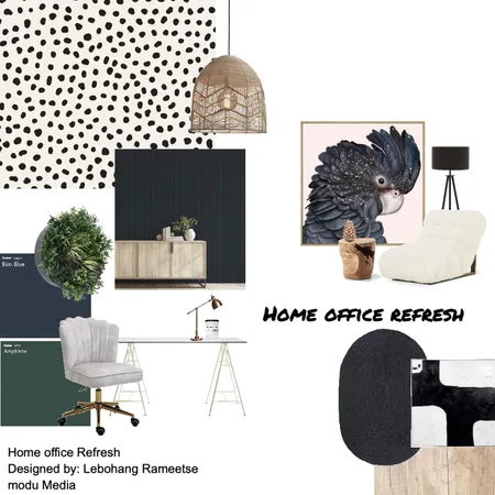Home Office Refresh Interior Design Mood Board by Lebo on Style Sourcebook