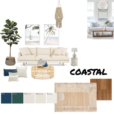 Coastal Living Room Interior Design Mood Board by Lebo on Style Sourcebook