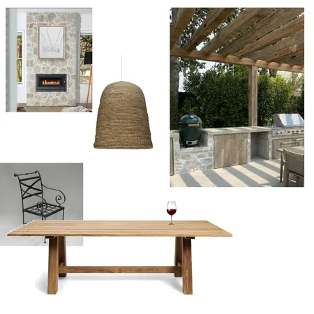 exterior dinning Interior Design Mood Board by River Grove on Style Sourcebook