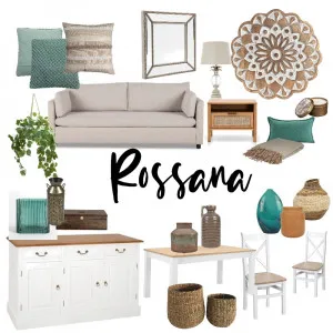 Rossana Living-comedor. Interior Design Mood Board by ADELA on Style Sourcebook