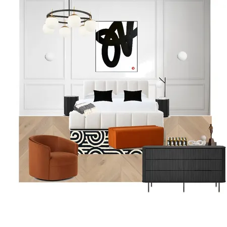Luxury Bedroom Interior Design Mood Board by Pase & Co Designs on Style Sourcebook