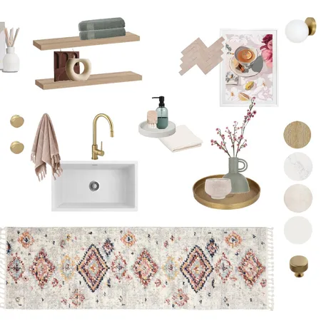 Sophie's Laundry Room Interior Design Mood Board by AJ Lawson Designs on Style Sourcebook