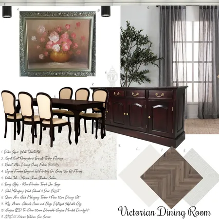 ASSIGNMENT NINE PART A - Dining room Interior Design Mood Board by Shani.Drioli on Style Sourcebook