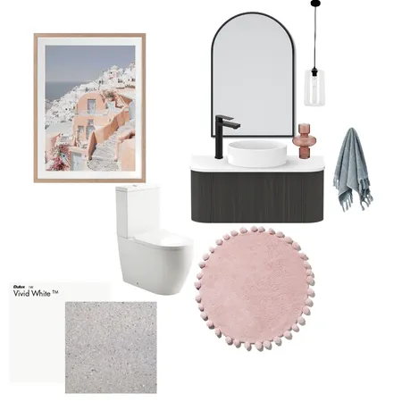 Powder Room Interior Design Mood Board by ashlabros on Style Sourcebook