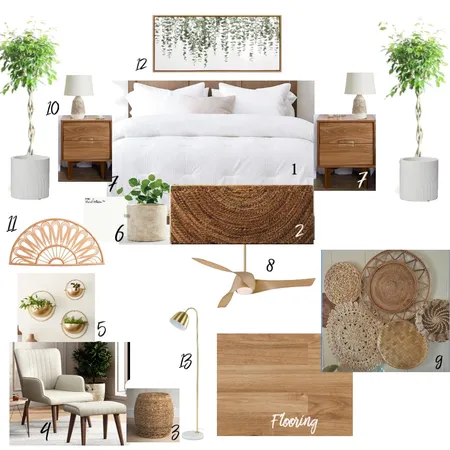 Costan Bedroom Interior Design Mood Board by Nancy Deanne on Style Sourcebook