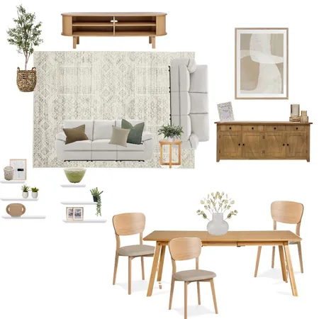 Cate Living/dining Inspo Interior Design Mood Board by Amanda Lee Interiors on Style Sourcebook