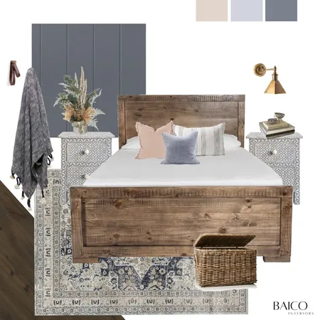 Country Master Bedroom Interior Design Mood Board by Baico Interiors on Style Sourcebook