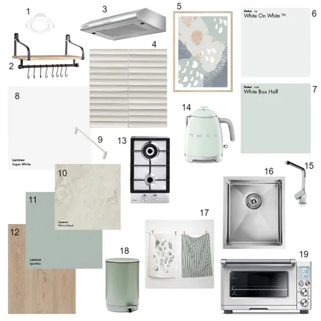 Kitchenette Interior Design Mood Board by alyssarissa on Style Sourcebook