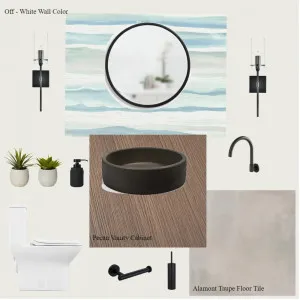 Powder Room Second Option Interior Design Mood Board by Ralitsa on Style Sourcebook