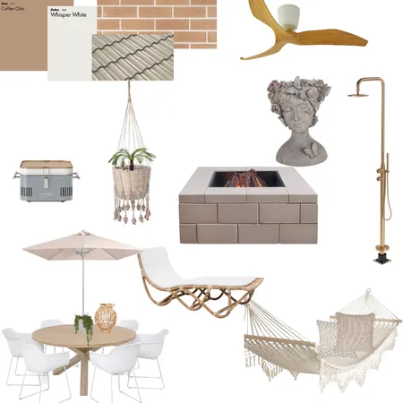 boho back porch Interior Design Mood Board by sarabeth08 on Style Sourcebook