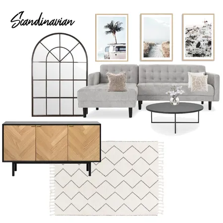 Living Room - Sample Board Interior Design Mood Board by NadyaAfri on Style Sourcebook