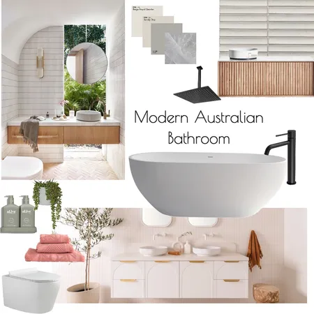 Modern Australian Bathroom Interior Design Mood Board by AliciaCheong on Style Sourcebook