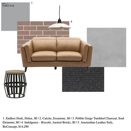 INDUSTRIAL - Sample Board Interior Design Mood Board by NadyaAfri on Style Sourcebook