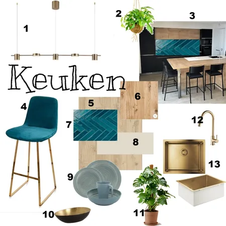 Mood board Keuken Interior Design Mood Board by @DesignerTiff on Style Sourcebook