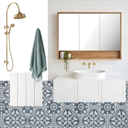 Saurins Ensuite Interior Design Mood Board by Holm & Wood. on Style Sourcebook