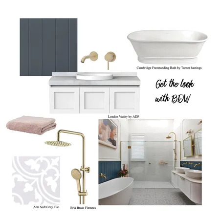 BDW Interior Design Mood Board by House of Cove on Style Sourcebook