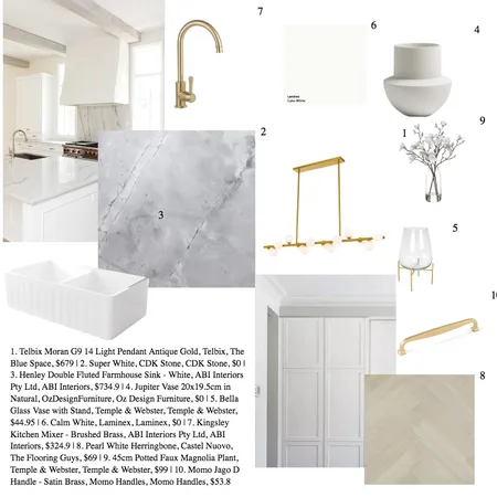My Kitchen Interior Design Mood Board by Ronda Jabbour on Style Sourcebook